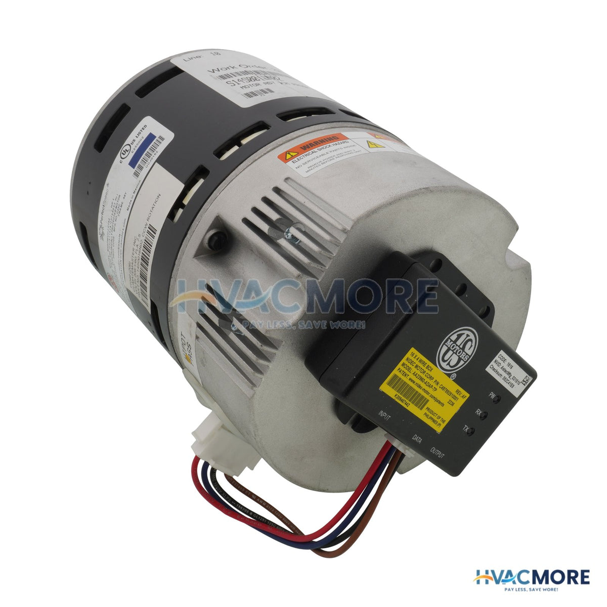 Carrier 1 HP 120/240V 1250/var ECM Motor S14S0016N02