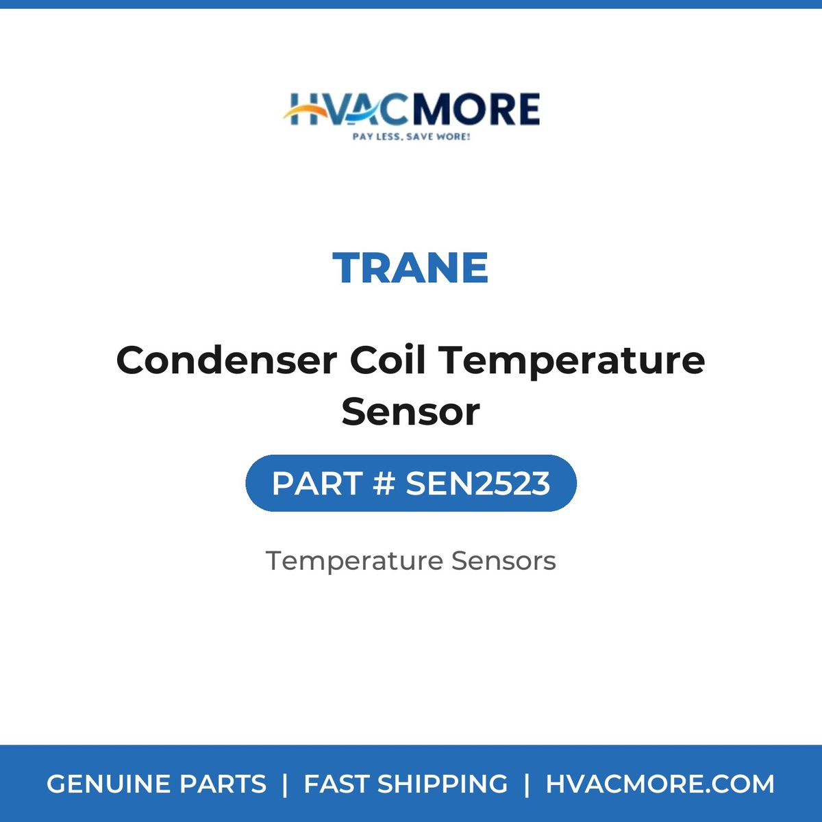 Trane Condenser Coil Temperature Sensor SEN2523