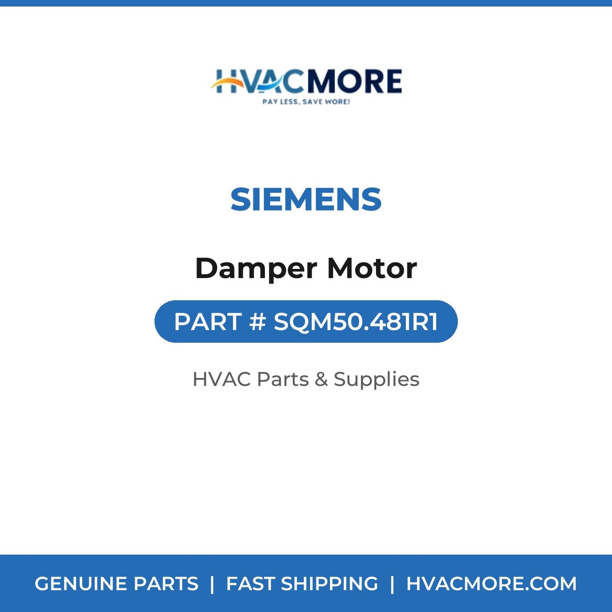 Siemens Damper Motor SQM50.481R1