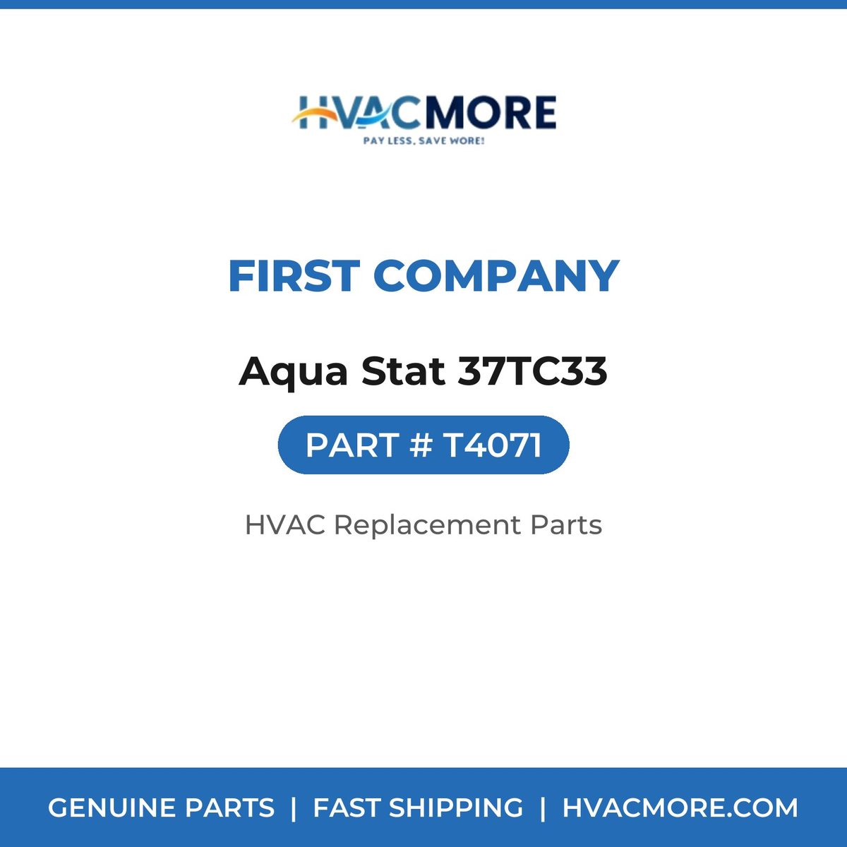 First Company Aqua Stat 37TC33 T4071