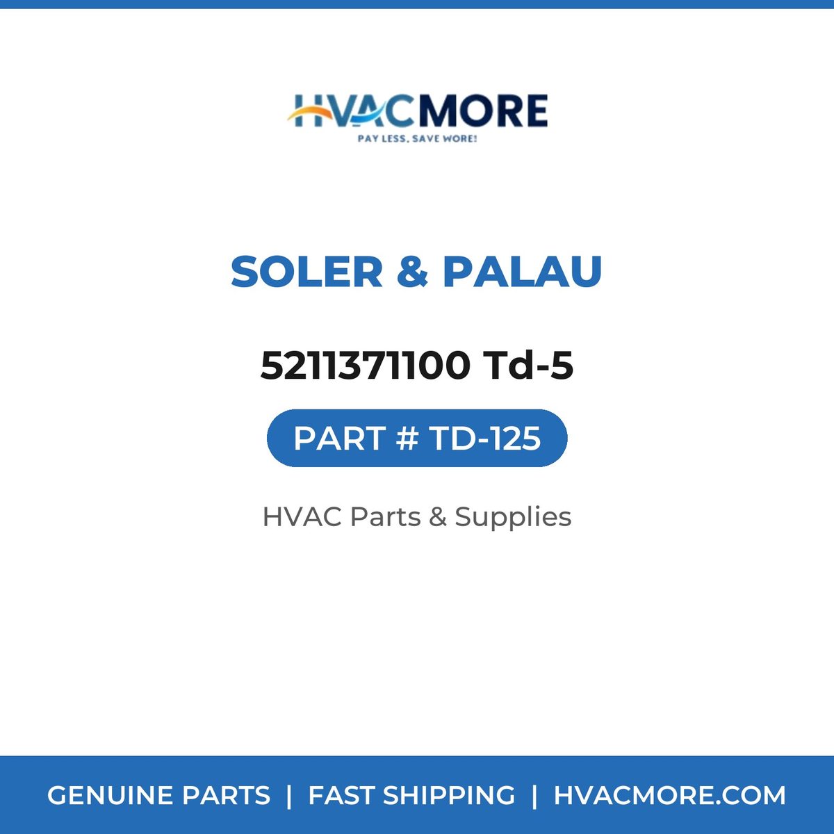 Soler & Palau 5211371100 Td-5 TD-125