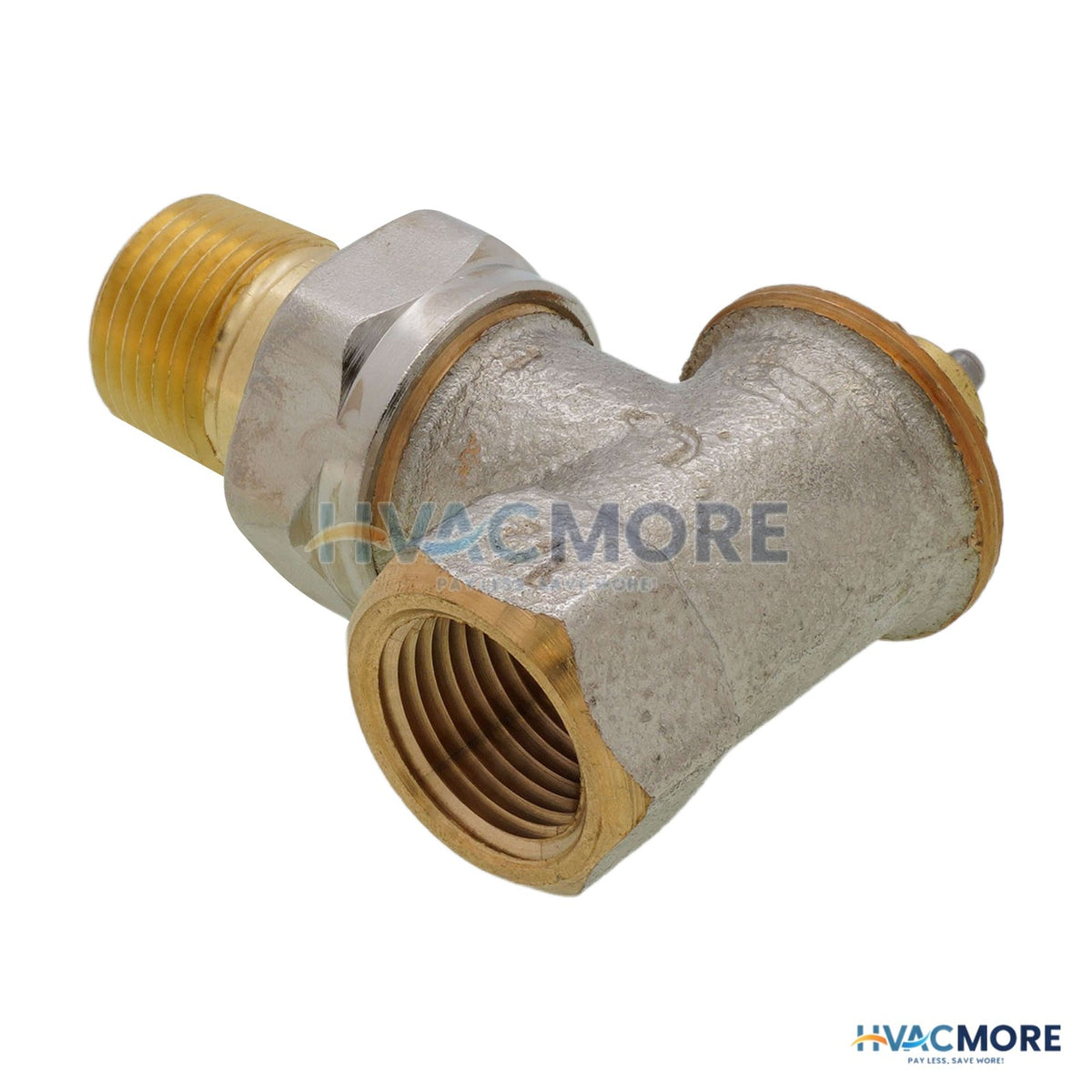Honeywell Home 1/2" Vertical Angle Valve For Standard Capacity Radiator V2040ESL15