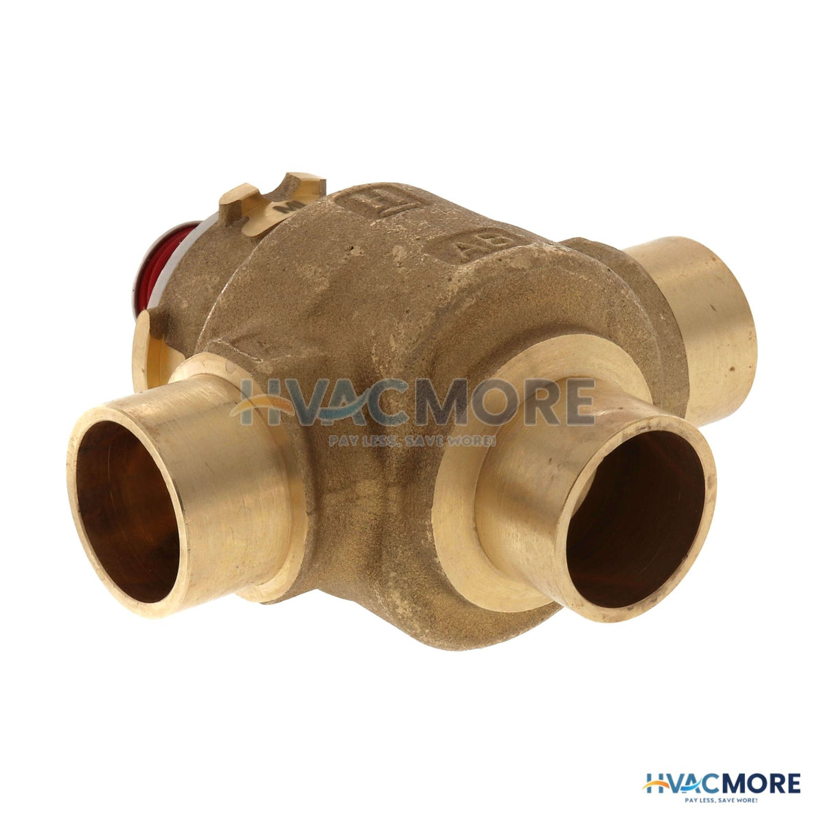 Honeywell Home 3/4" 3-WAY Sweat VC Valve Assembly (6.6 Cv) VCZML7100