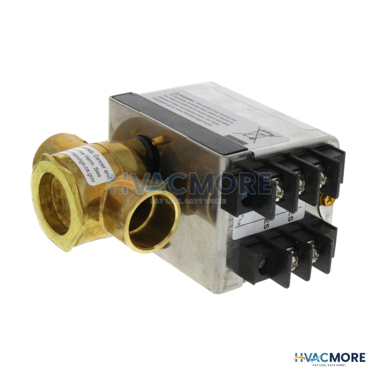 Erie 3/4" Sweat 2-WAY Zone Valve W/ Terminal Block & End Switch, 7.5 CV (24V) VT2317G13A01A