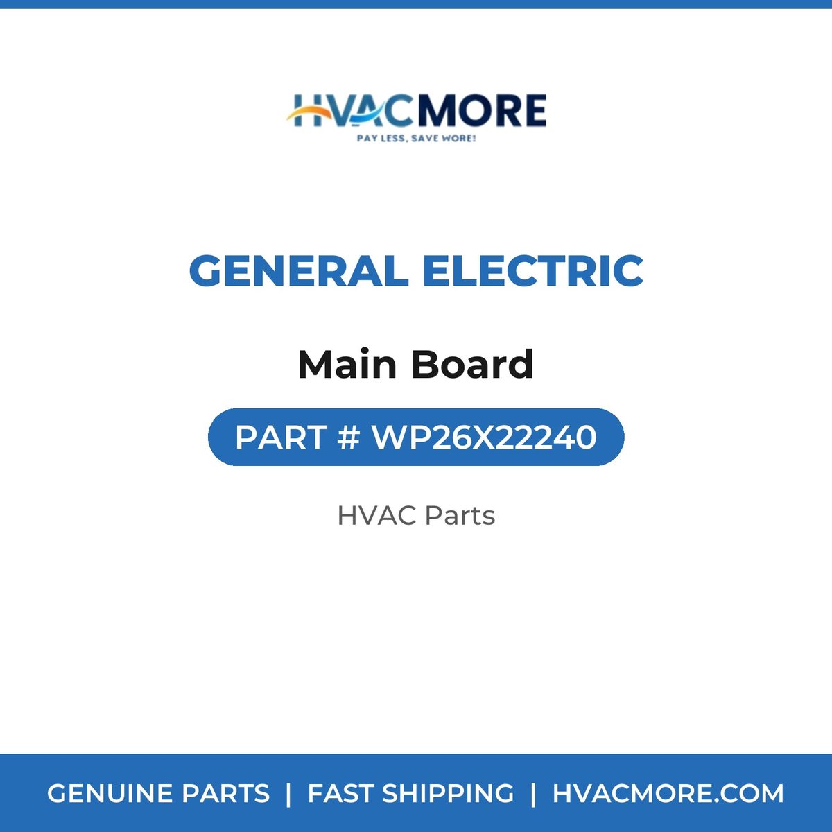General Electric Main Board WP26X22240