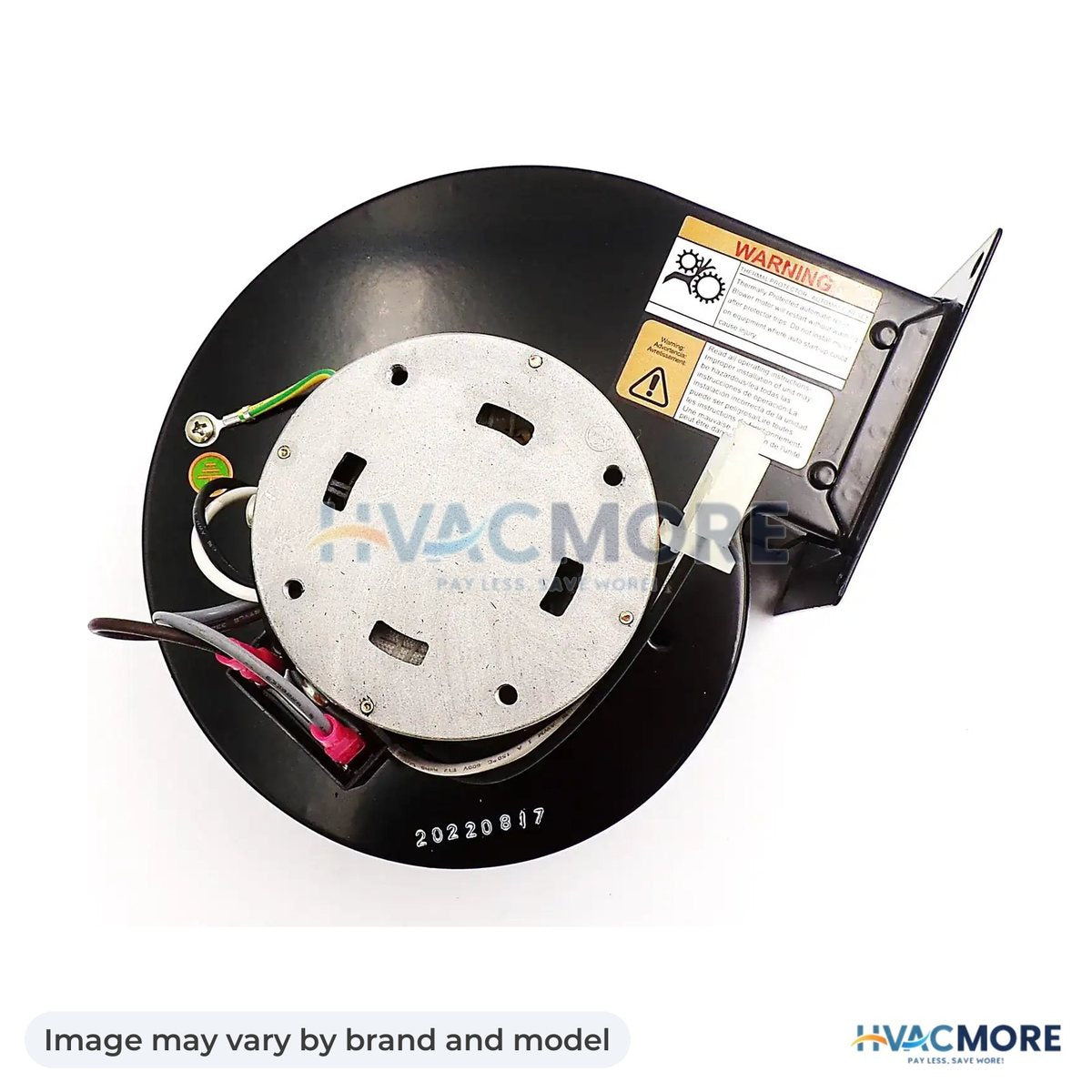 NBK Parts Blower Motor 115V, 60Hz, 3000 RPM HVM-12146109 - Image may vary by brand and model