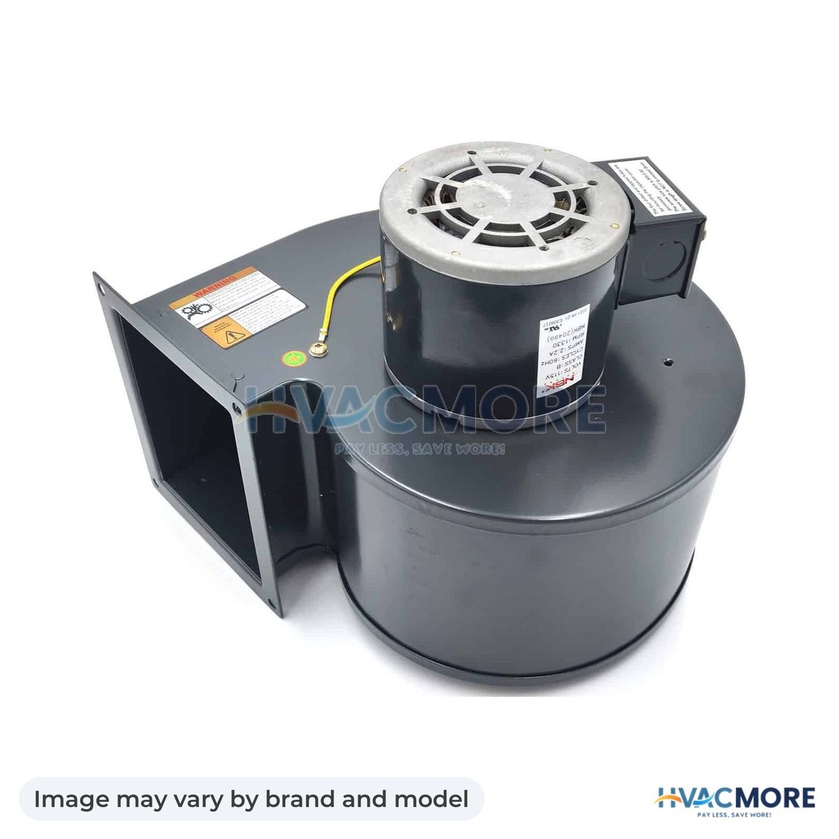 NBK Parts Blower Motor 115V HVM-1TDT2 - Image may vary by brand and model