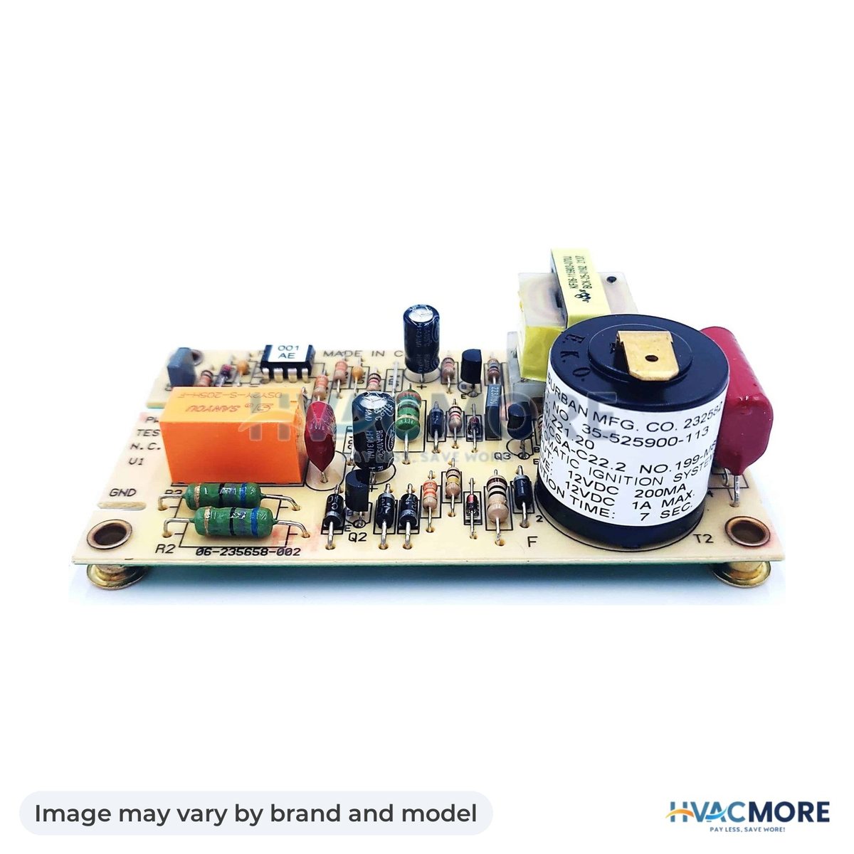 NBK Parts Control Board, Water Heater HVM-520814 - Image may vary by brand and model