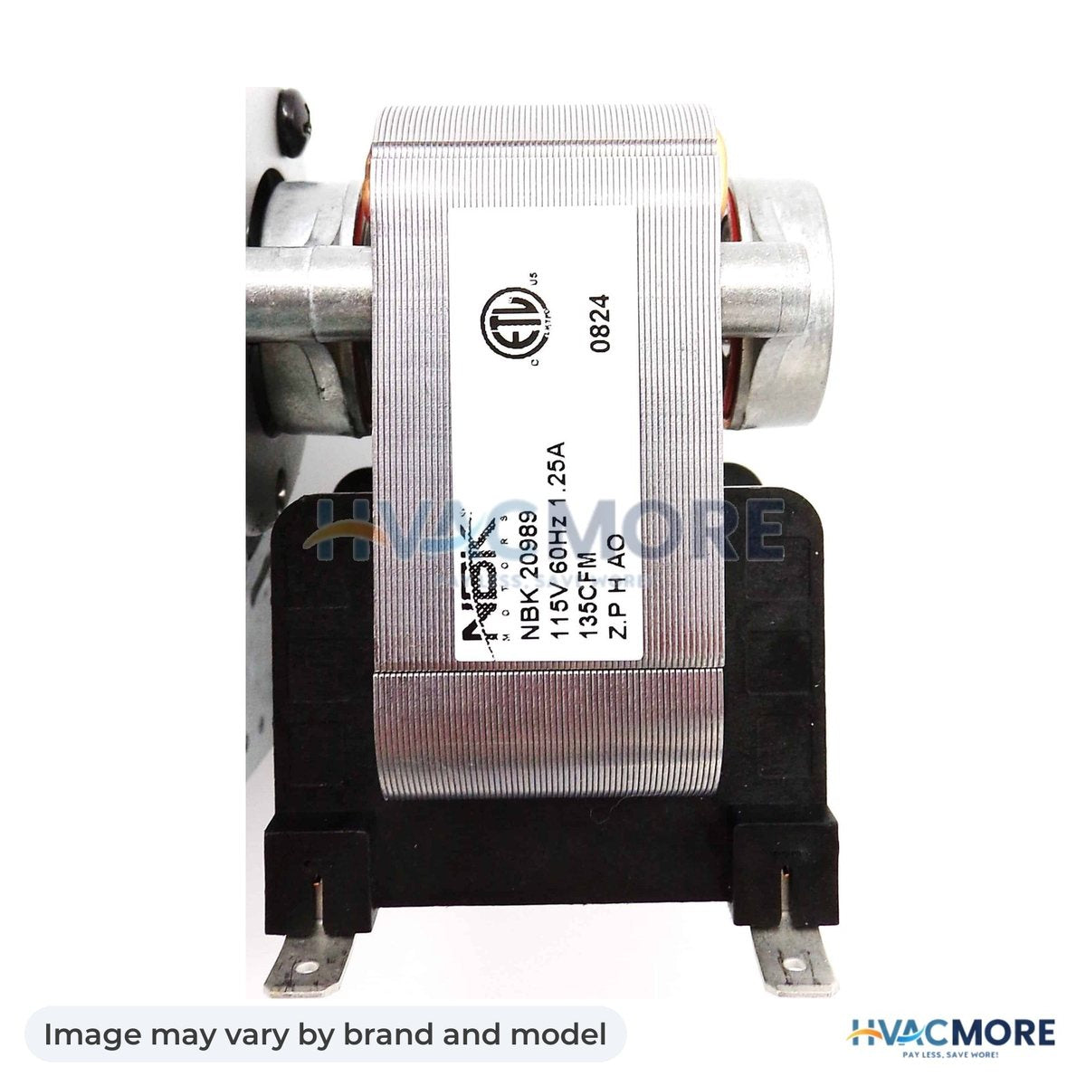 NBK Parts Blower Motor 115V 60Hz, 56W HVM-55217 - Image may vary by brand and model