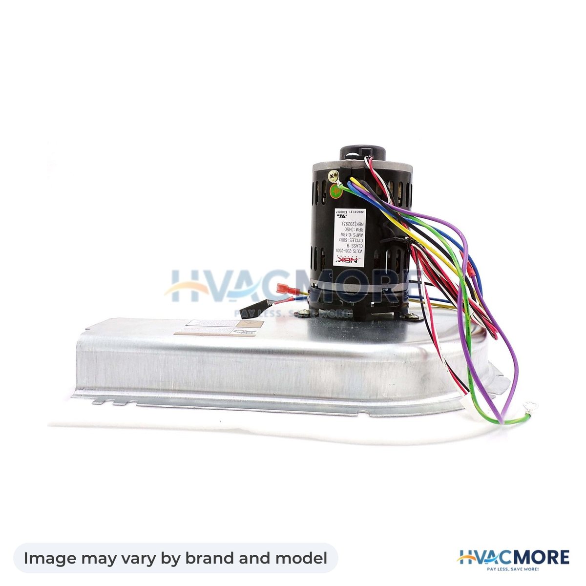 NBK Parts Blower Motor 208-230V HVM-66649 - Image may vary by brand and model