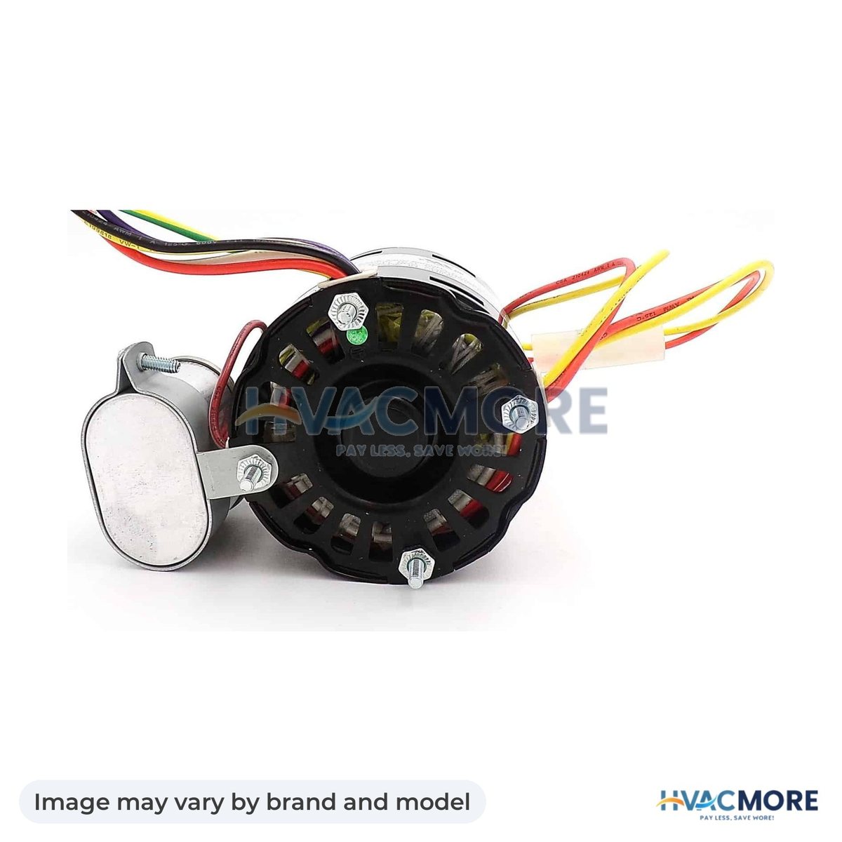 NBK Parts Fan Motor 115/208-230V 1.0/.5 Amps, RPM 1550/1400 1/12 1/15 1/20 HP HVM-9721 - Image may vary by brand and model