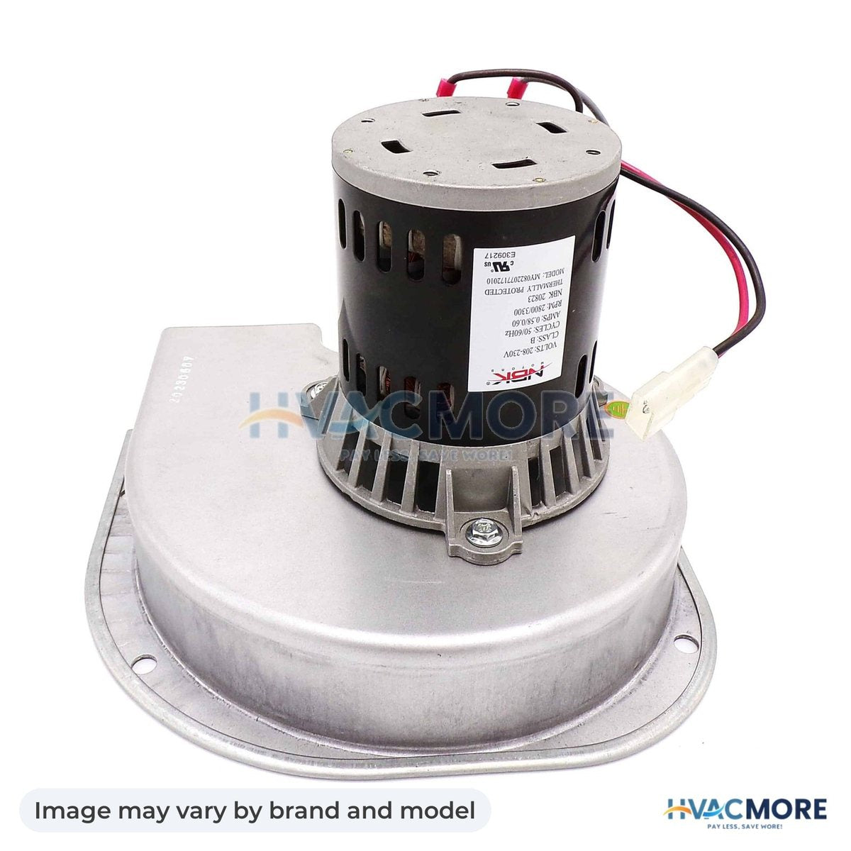 NBK Parts Blower Motor 208-230V Single Speed HVM-A269 - Image may vary by brand and model