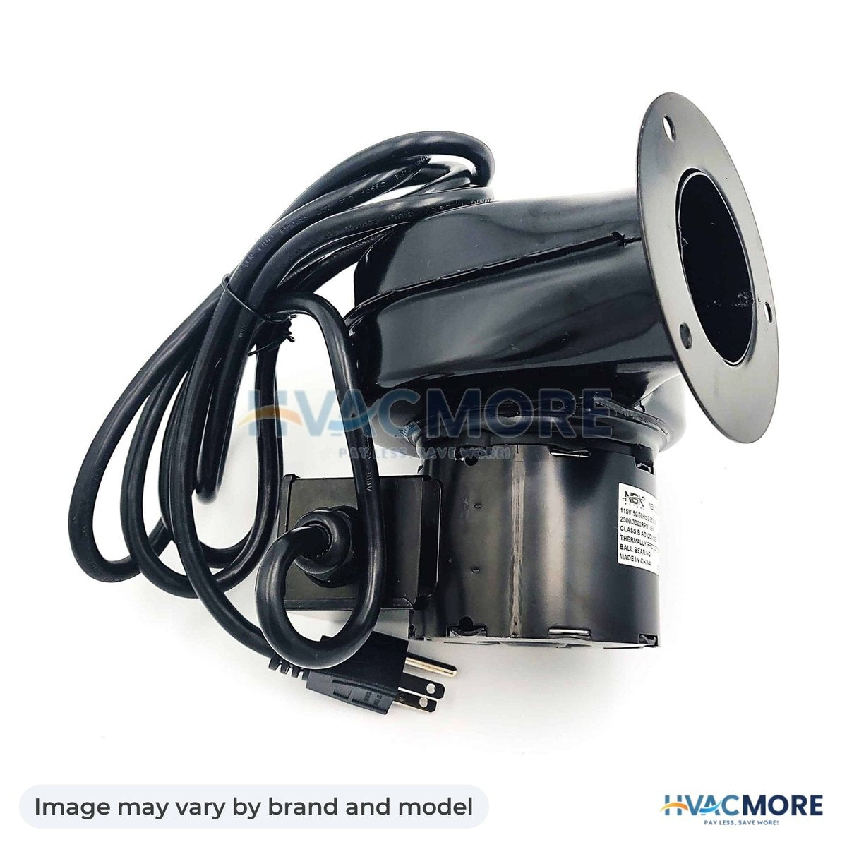 NBK Parts Inflation Blower - 60 CFM, 115V, W/AC Cord, UL HVM-IB60-SP - Image may vary by brand and model