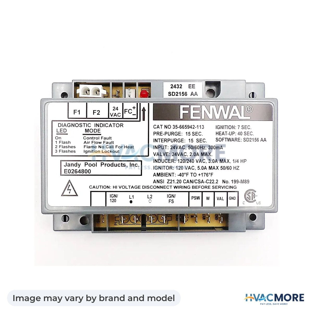 NBK Parts Ignition Module HVM-R0456900 - Image may vary by brand and model