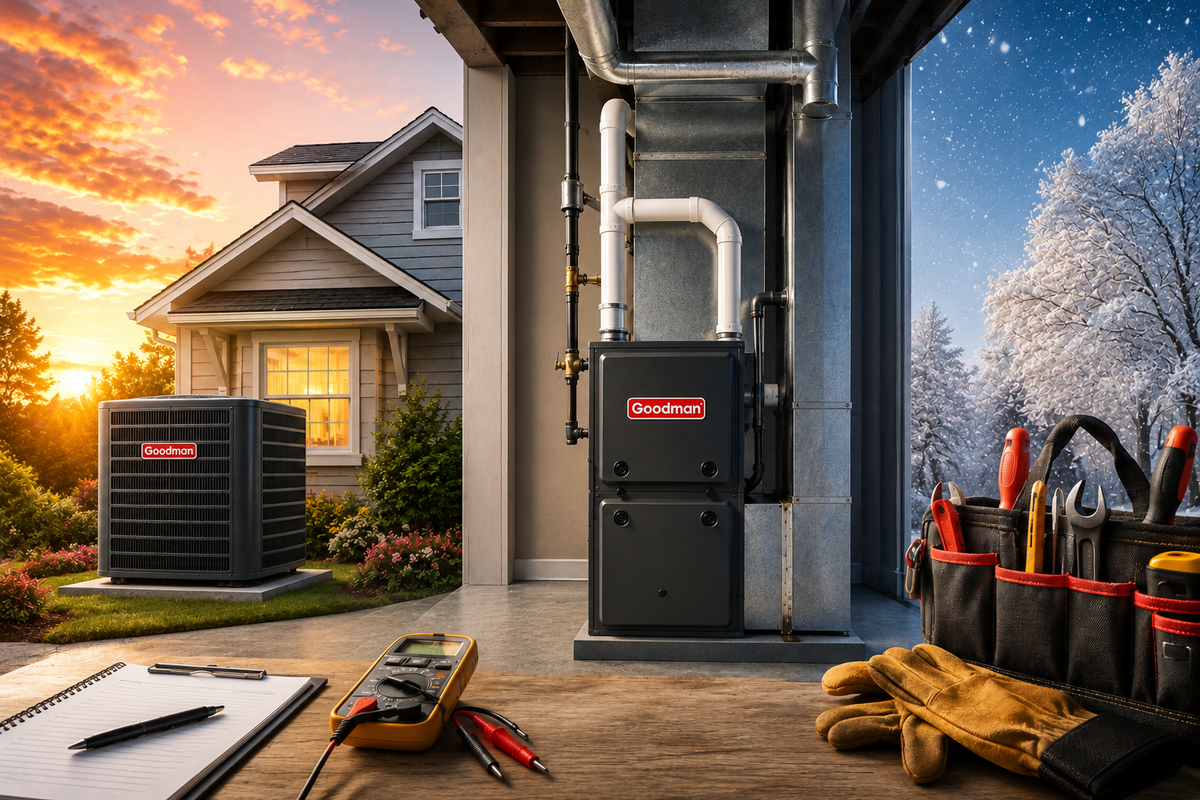 Furnace, Heater and Air Conditioner Repair vs Replace in 2026: A Goodman, Lennox, York, Trane and Carrier Owner's Guide