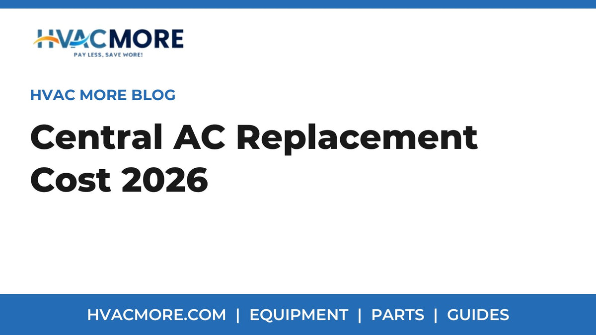 Average Cost to Replace a Central Air Conditioner in the US (2025-2026)