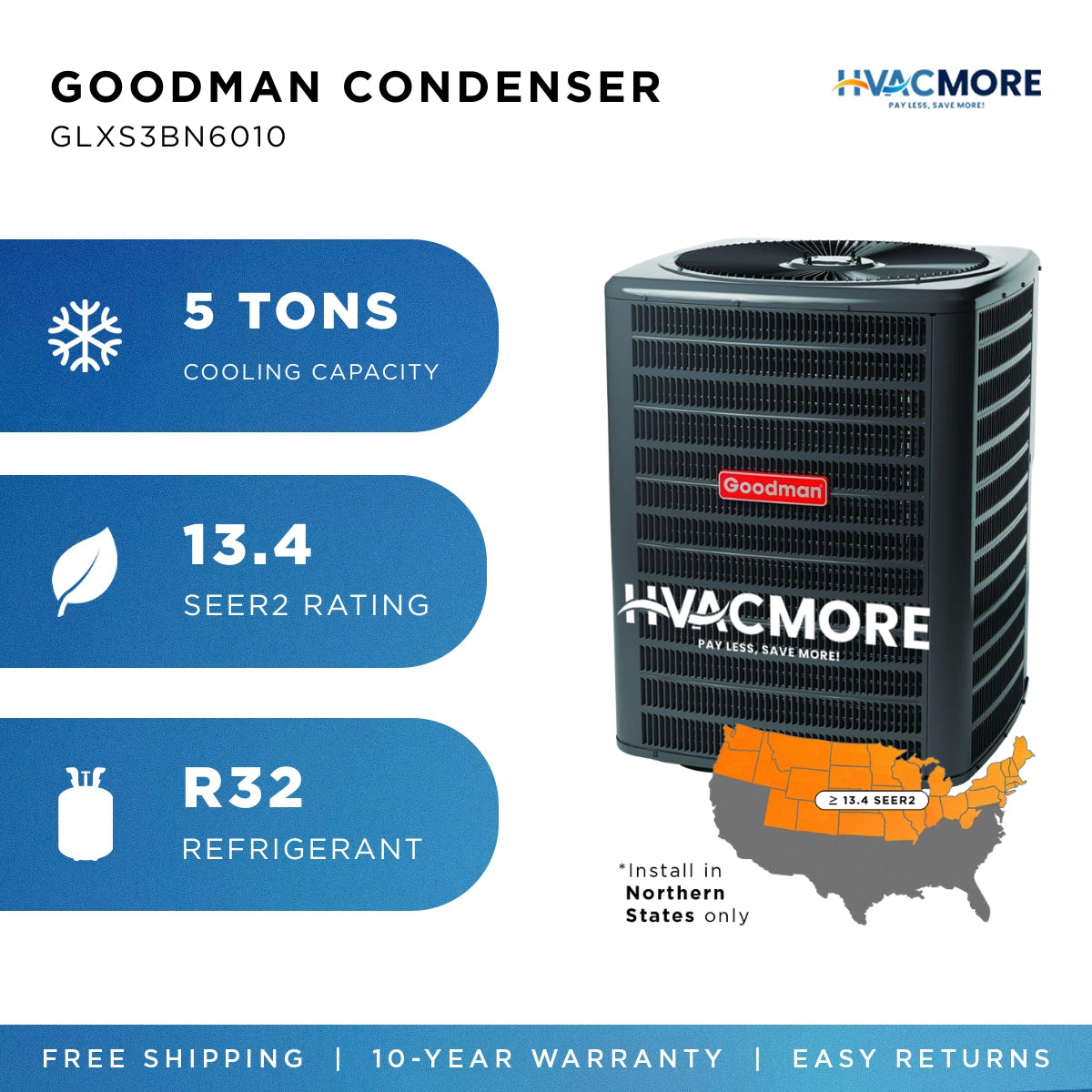 GLXS3BN6010 condenser
