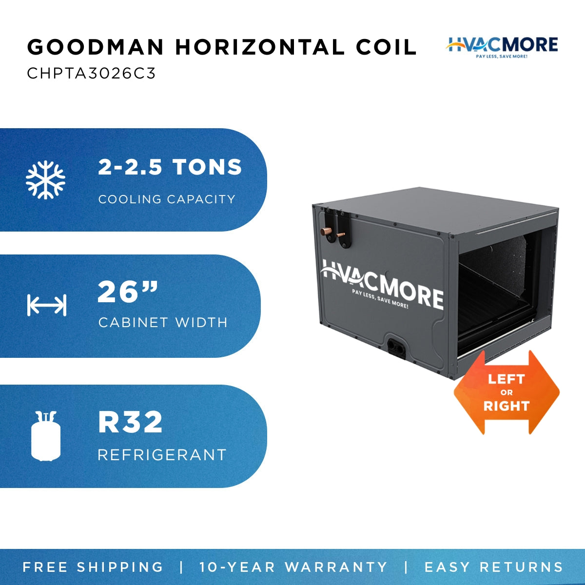 CHPTA3026C3 horizontal coil