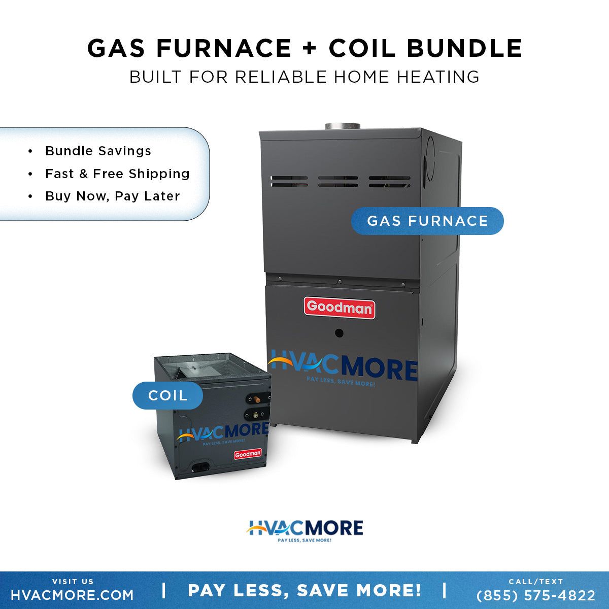 Furnace and coil bundle