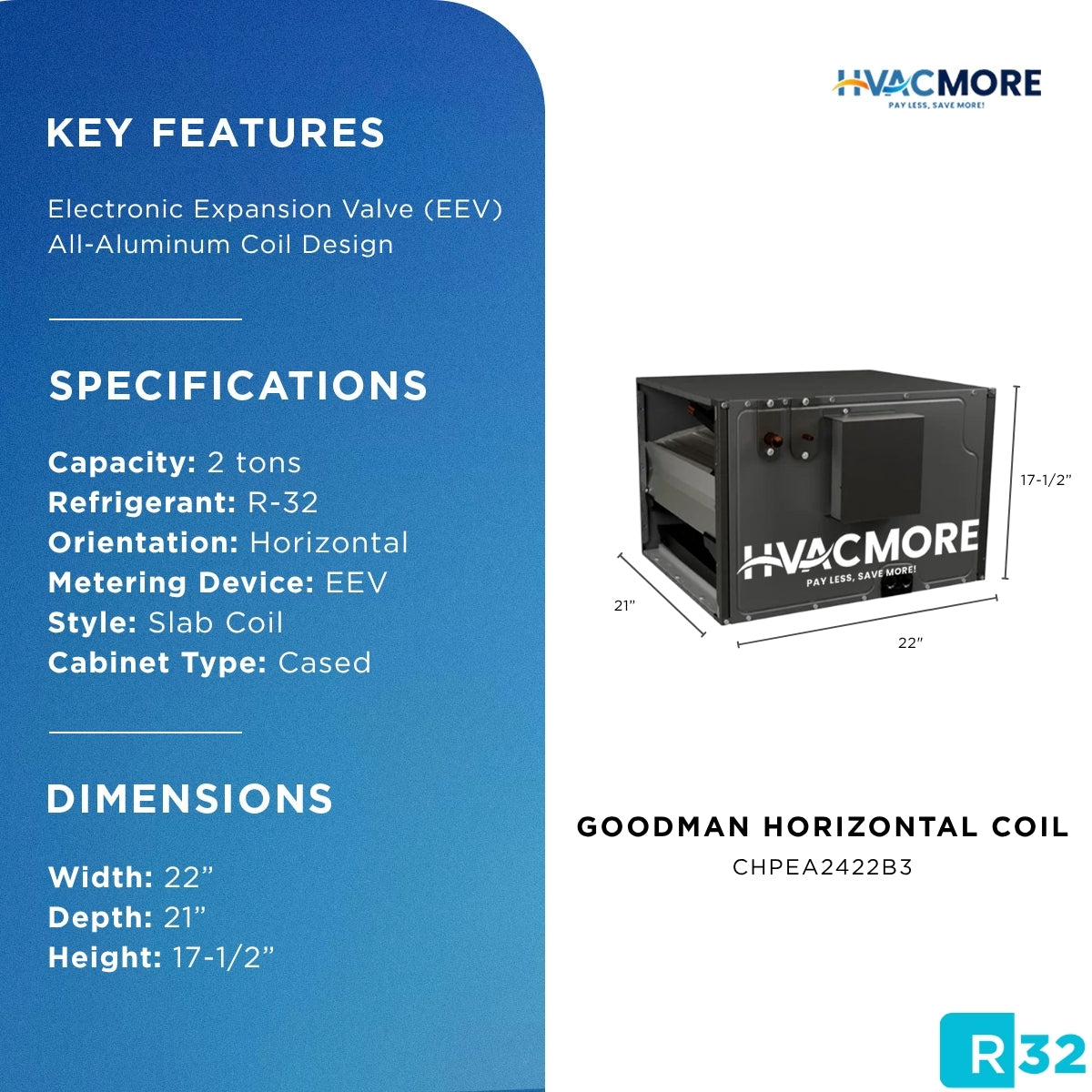 Goodman CHPEA2422B3 specifications