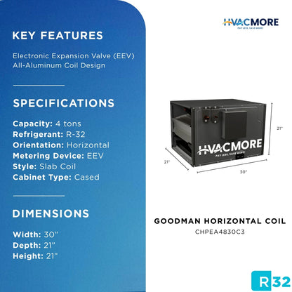 Goodman CHPEA4830C3 specifications