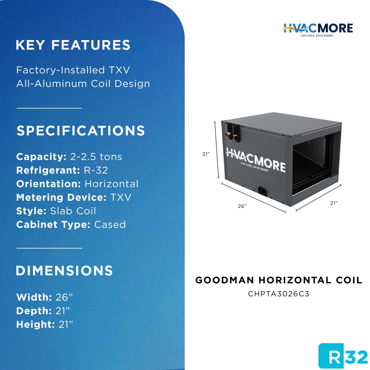 CHPTA3026C3 specifications