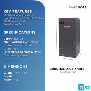 Goodman 2 Ton Multi Positional Air Handler AMST24BU1300