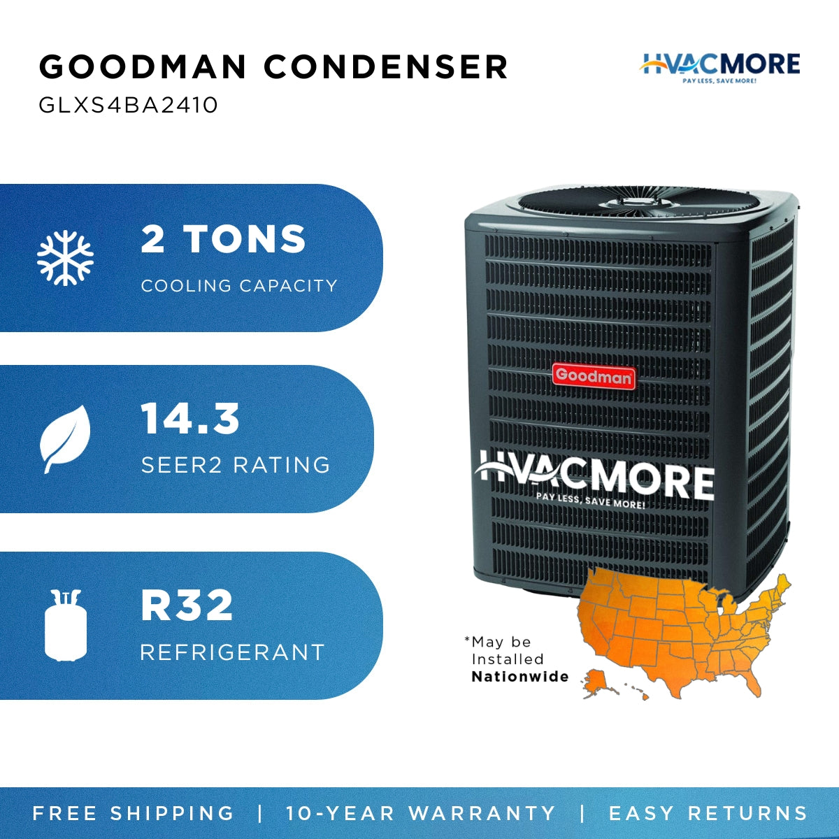 GLXS4BA2410 condenser