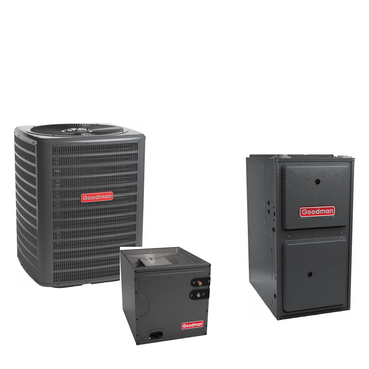 Goodman GLXS3BN1810 + CAPTA2422B3 + GD9S960603BN matched system