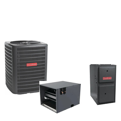 Goodman GLXS4BA3010 + CHPTA3026B3 + GR9S920603BN matched system