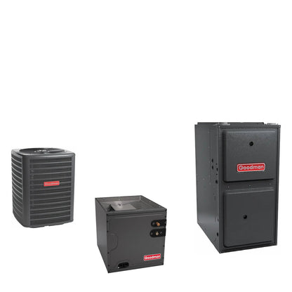 Goodman GLXS5BA1810 + CAPTA2422A3 + GR9S960403AN matched system