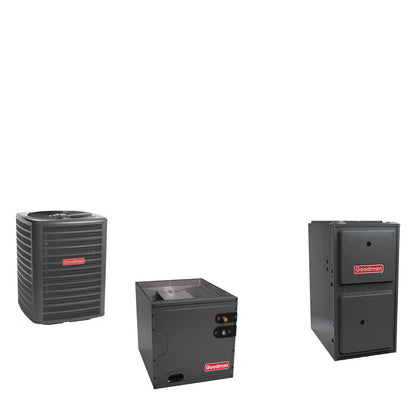 Goodman GLXS5BA1810 + CAPTA2422B3 + GR9S920603BN matched system