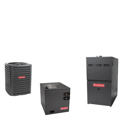 Goodman GLXS5BA1810 + CAPTA2422A3 + GR9S800603AN matched system