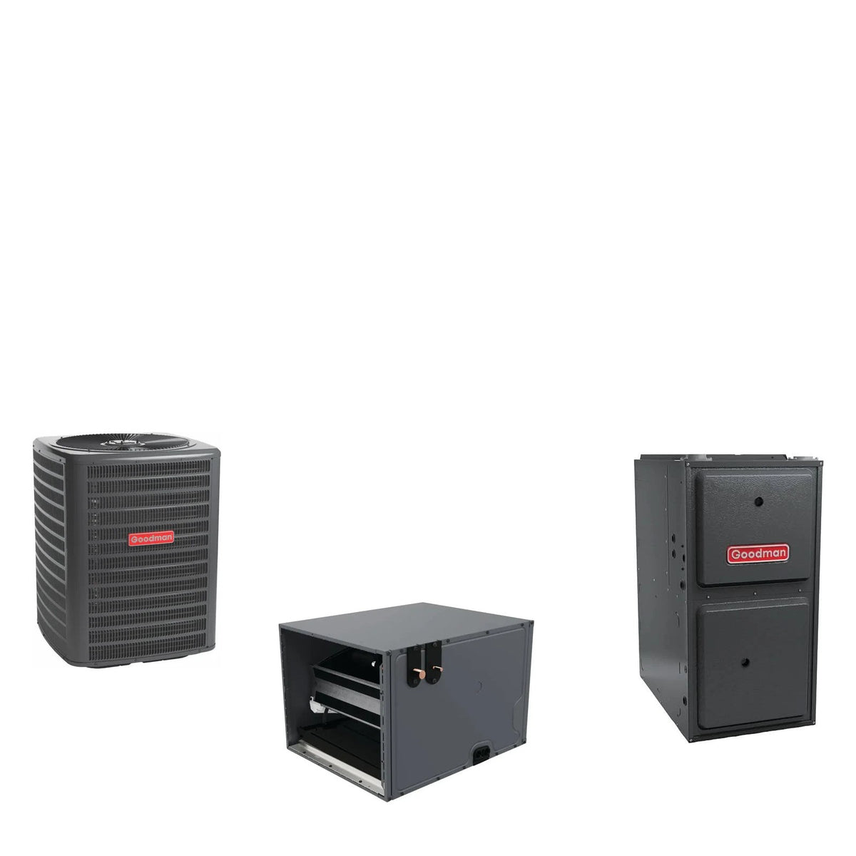 Goodman GLXS5BA1810 + CHPTA1822B3 + GR9S920603BN matched system