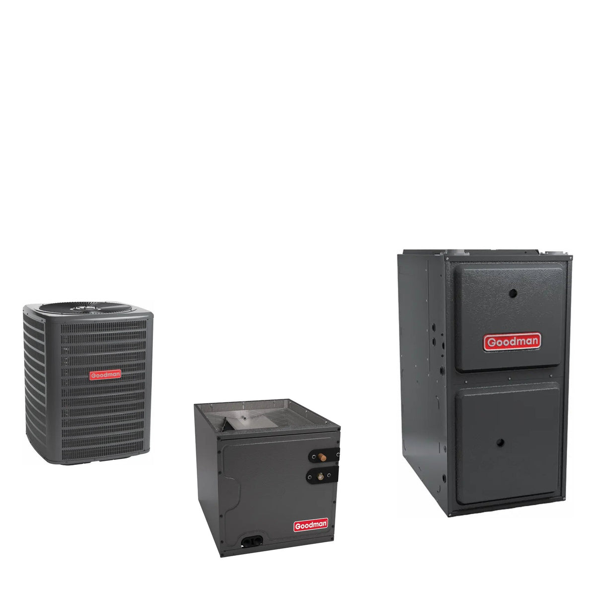Goodman GLXS5BA2410 + CAPTA2422A3 + GR9T960403AN matched system