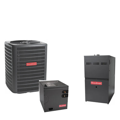 Goodman GLXS5BA4810 + CAPTA6030C3 + GR9S801005CN matched system