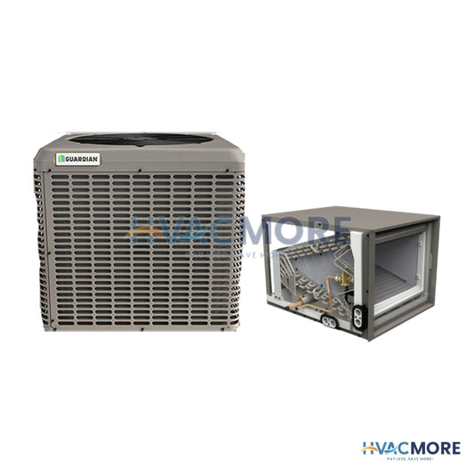 Guardian 4 Ton 14.3 SEER2 Air Conditioner Split System, 24.5" Wide - R-454B Horizontal / Upflow / Downflow - CTM48D5CFS1 - RC448E2S11 / CTM48D5CFS1