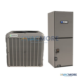 Guardian 4 Ton 14.3 SEER2 Air Conditioner and Multi-Speed ECM Air Handler System, 21" Wide - R-454B - JHE48C5CG2SS1 - RC448E2S11 / JHE48C5CG2SS1