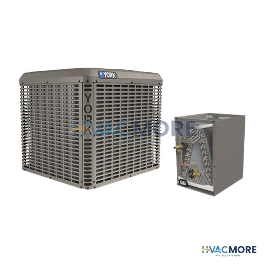 York 4 Ton 16 SEER2 Air Conditioner Split System - R-454B Upflow / Downflow - YC648E2S11 / CTF48C5CFS1