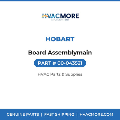 Hobart Board Assemblymain 00-043521