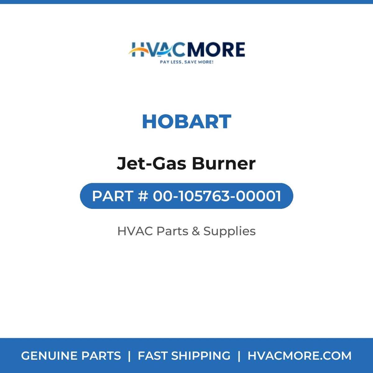 Hobart Jet-Gas Burner 00-105763-00001