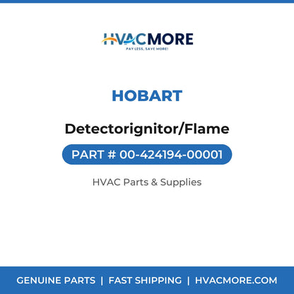 Hobart Detectorignitor/Flame 00-424194-00001