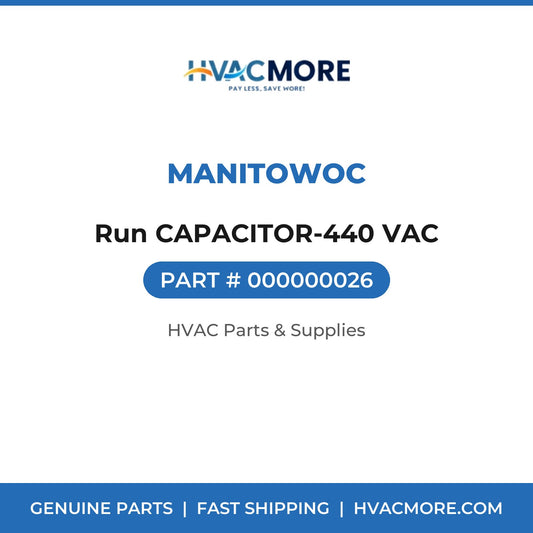 Manitowoc Run CAPACITOR-440 VAC 000000026