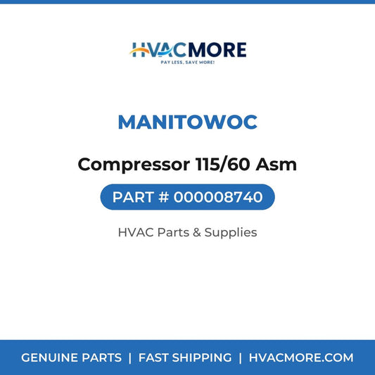 Manitowoc Compressor 115/60 Asm 000008740