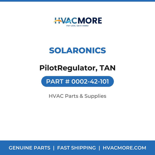 Solaronics PilotRegulator, TAN 0002-42-101