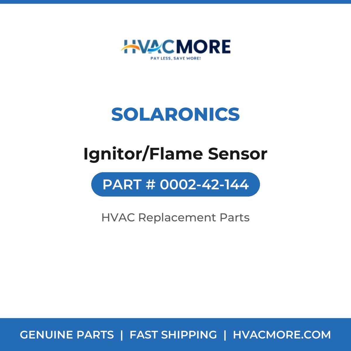 Solaronics Ignitor/Flame Sensor 0002-42-144