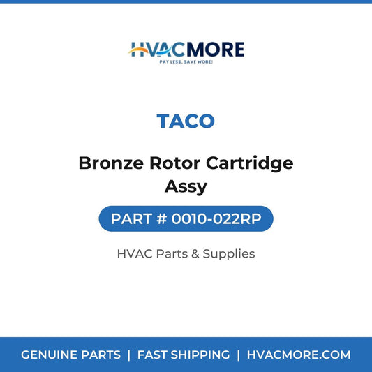 Taco Bronze Rotor Cartridge Assy 0010-022RP