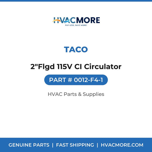 Taco 2"Flgd 115V CI Circulator 0012-F4-1