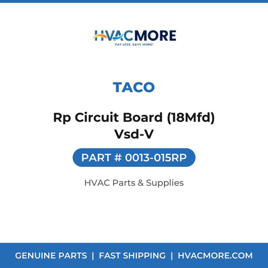 Taco Rp Circuit Board (18Mfd) Vsd-V 0013-015RP