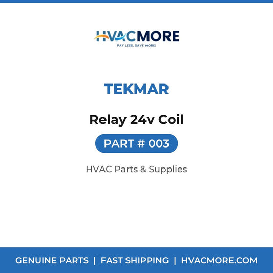 tekmar Relay 24v Coil 003